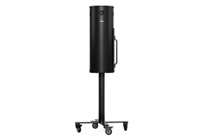 Air Purifier SCA-X on Mobile Sienna Stand - Black